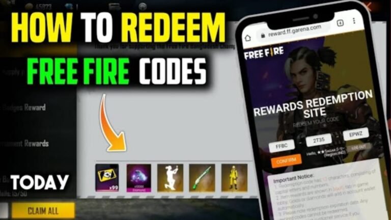 Free Fire Max Redeem Codes Today, Garena Free Fire से जुड़ी खबरे, Garena Free Fire Redeem Code Claim Kaise Kare?